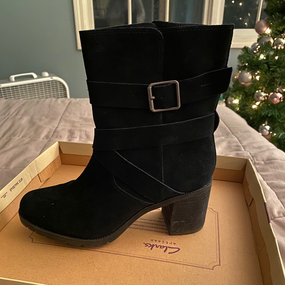 Clarks booties